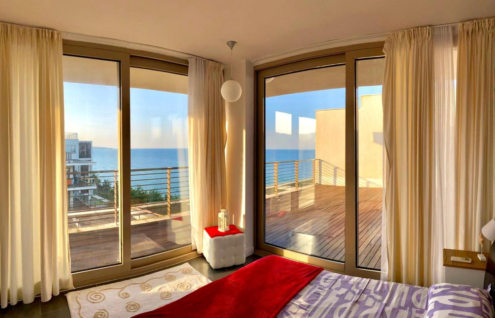 Apartmán Sea View Penthouse Obzor Exteriér fotografie